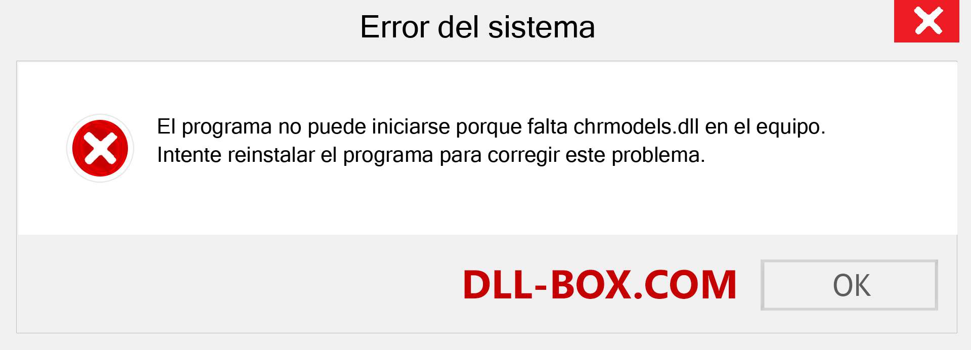 ¿Falta el archivo chrmodels.dll ?. Descargar para Windows 7, 8, 10 - Corregir chrmodels dll Missing Error en Windows, fotos, imágenes