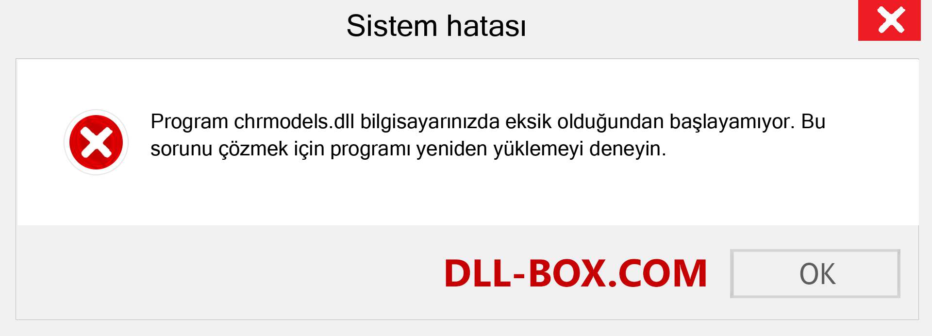 chrmodels.dll dosyası eksik mi? Windows 7, 8, 10 için İndirin - Windows'ta chrmodels dll Eksik Hatasını Düzeltin, fotoğraflar, resimler